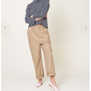 Caron Callahan Cali Pant Khaki Poplin